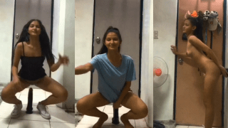 Horny NRI Girl’s Dildo Double Delight