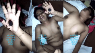 Shy Punjabi Wife Hiding Face From Camera During Sex
