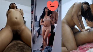 Young Couple Part 9 – She Rides Hard Moaning Eye Rolls Boobs Bounce