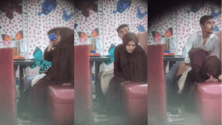 Slutty Hijabi Girl Quick Doggy Fuck With Cousin In Restaurant