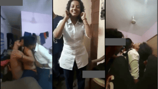 College Whore Sudishka Enjoys Drunk Orgy With Friends – Double Penetration Fun