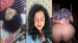 Curly Haired College Babe Cannot Catch a Break – Horny Lover Fucks Nonstop