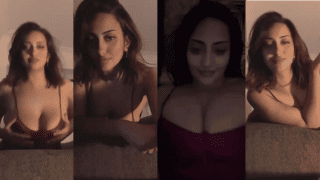 Extremely Sexy Busy Indian Babe Gives Horny Nude Show – Skirt Tease & Nipple Suck