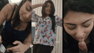 Horny Aunty Does Dirty Dance & Sucks Dick When Lover is Not in Mood
