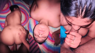 Horny Bengali Girl Sneaks Fuck Buddy Into Room & Sucks Him Like Wild Slut While Parents Sleep