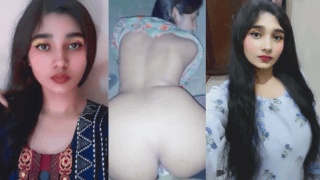 Beautiful Long Silky Haired Pakistani Girl Keeps It In The Family With Cousin