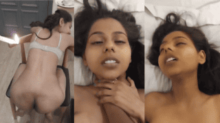 Submissive Desi Slut Gets Rough BDSM Treatment From Baby Daddy