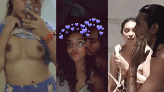 Sweet Mallu Girl Records Every Afterglow — Car Kisses, Blanket Cuddles, Bath And A Soft Tit Tease
