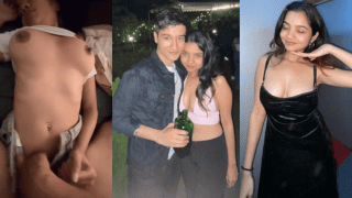 Milky Boobs Indian Girl Gets Spit On After Trying To Hide Her Face But Yields To His Dick & Goes Viral