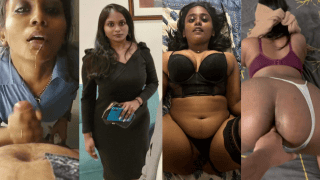 Tamil Influencer Teases, Sucks Him In A Changing Room, Gets Fucked From Behind And Takes Huge Facials