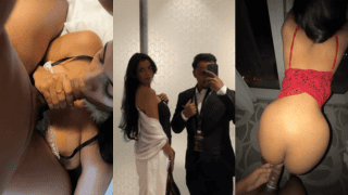Tamil Model Pays The Rest Of Her Casting On A Top-Floor Window Doggy In Another Red Bra