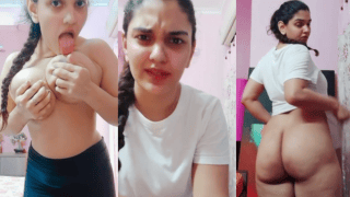 Tanker Girl Skips Class For A Nude Live Call — Claps That Huge Ass Then Fingers Her Hole On Command