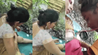 Slutty Village Randi Gets Fucked in the Jungle While His Friend Asks “Jadh Gyi?”
